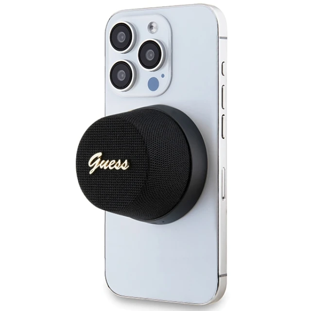 Акустична система Guess Magnetic Script Metal Black (GUWSC3ALSMK)