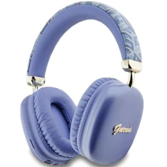 Бездротові навушники Guess Gcube Metallic Script Logo Purple (GUBHK1GCTCSU)