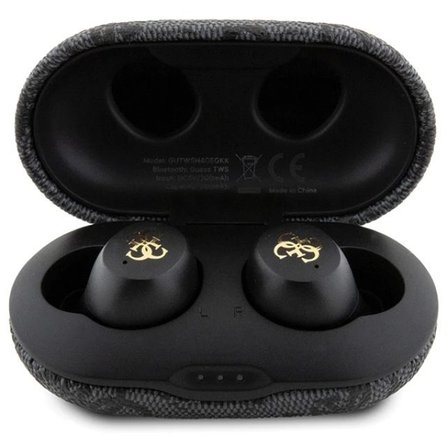 Бездротові навушники Guess 4G Metal Black (GUTWSP4EGK)