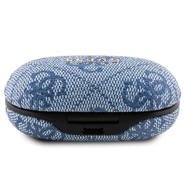 Бездротові навушники Guess 4G Metal Blue (GUTWSP4EGB)