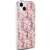 Чохол Guess IML GCube для iPhone 15 | 14 | 13 Pink with MagSafe (GUHMP15SHGCUSTGP)