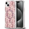 Чохол Guess IML GCube для iPhone 15 Plus | 14 Plus Pink with MagSafe (GUHMP15MHGCUSTGP)