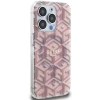 Чохол Guess IML GCube для iPhone 15 Pro Pink with MagSafe (GUHMP15LHGCUSTGP)