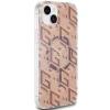 Чохол Guess IML GCube для iPhone 15 Plus | 14 Plus Brown with MagSafe (GUHMP15MHGCUSTGW)