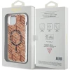 Чохол Guess IML GCube для iPhone 15 Plus | 14 Plus Brown with MagSafe (GUHMP15MHGCUSTGW)