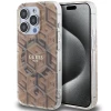 Чохол Guess IML GCube для iPhone 15 Pro Brown with MagSafe (GUHMP15LHGCUSTGW)