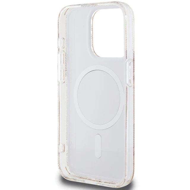 Чохол Guess IML GCube для iPhone 15 Pro Brown with MagSafe (GUHMP15LHGCUSTGW)