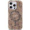 Чохол Guess IML GCube для iPhone 15 Pro Max Brown with MagSafe (GUHMP15XHGCUSTGW)