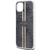 Чехол Guess IML 4G Gold Stripe для iPhone 15 Plus | 14 Plus Black (GUHCP15MH4PSEGK)