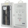 Чехол Guess IML 4G Gold Stripe для iPhone 15 Plus | 14 Plus Black (GUHCP15MH4PSEGK)