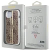 Чохол Guess IML 4G Gold Stripe для iPhone 15 Plus | 14 Plus Brown (GUHCP15MH4PSEGW)