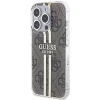 Чохол Guess IML 4G Gold Stripe для iPhone 15 Pro Brown (GUHCP15LH4PSEGW)