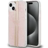 Чохол Guess IML 4G Gold Stripe для iPhone 15 Plus | 14 Plus Pink (GUHCP15MH4PSEGP)