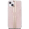 Чохол Guess IML 4G Gold Stripe для iPhone 15 Plus | 14 Plus Pink (GUHCP15MH4PSEGP)