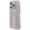 Чохол Guess IML 4G Gold Stripe для iPhone 15 Pro Pink (GUHCP15LH4PSEGP)