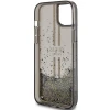 Чохол Guess Liquid Glitter Gold Stripes для iPhone 15 Plus | 14 Plus Black (GUHCP15MLFCSEGK)