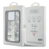 Чохол Guess Liquid Glitter Gold Stripes для iPhone 15 Pro Black (GUHCP15LLFCSEGK)