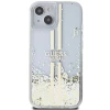 Чехол Guess Liquid Glitter Gold Stripes для iPhone 15 Plus | 14 Plus Transparent (GUHCP15MLFCSEGT)