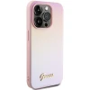 Чехол Guess Saffiano Iridescent Script для iPhone 14 Pro Max Pink (GUHCP14XPSAIRSP)