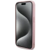 Чехол Guess Saffiano Iridescent Script для iPhone 14 Pro Max Pink (GUHCP14XPSAIRSP)
