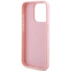 Чохол Guess Saffiano Iridescent Script для iPhone 15 Pro Pink (GUHCP15LPSAIRSP)