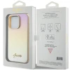 Чохол Guess Saffiano Iridescent Script для iPhone 14 Pro Gold (GUHCP14LPSAIRSD)
