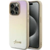 Чехол Guess Saffiano Iridescent Script для iPhone 14 Pro Max Gold (GUHCP14XPSAIRSD)