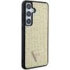Чохол Guess Rhinestone Triangle для Samsung Galaxy S24 Plus (S926) Gold (GUHCS24MHDGPPD)