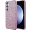 Чехол Guess HardCase Glitter Script для Samsung Galaxy S24 Plus (S926) Purple (GUHCS24MHGGSHU)