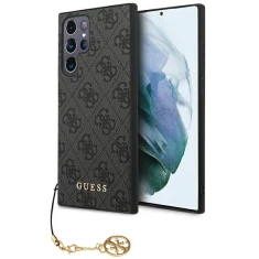 Чохол Guess 4G Charms Collection для Samsung Galaxy S24 Ultra (S928) Black (GUHCS24LGF4GGR)