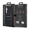 Чехол AMG Hardcase Silicone Carbon Pattern для Samsung Galaxy S24 (S921) Black with MagSafe (AMHMS24S23SMRK)