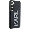 Чохол Karl Lagerfeld 3D Rubber Glitter Logo для Samsung Galaxy S23 (S911) Black (KLHCS23S3DMBKCK)