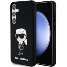 Чохол Karl Lagerfeld Silicone Ikonik для Samsung Galaxy S24 (S921) Black (KLHCS24SSNIKBCK)