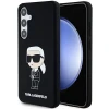 Чохол Karl Lagerfeld Silicone Ikonik для Samsung Galaxy S24 Plus (S926) Black (KLHCS24MSNIKBCK)
