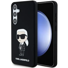 Чохол Karl Lagerfeld Silicone Ikonik для Samsung Galaxy S24 Plus (S926) Black (KLHCS24MSNIKBCK)