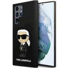 Чохол Karl Lagerfeld Silicone Ikonik для Samsung Galaxy S24 Ultra (S928) Black (KLHCS24LSNIKBCK)