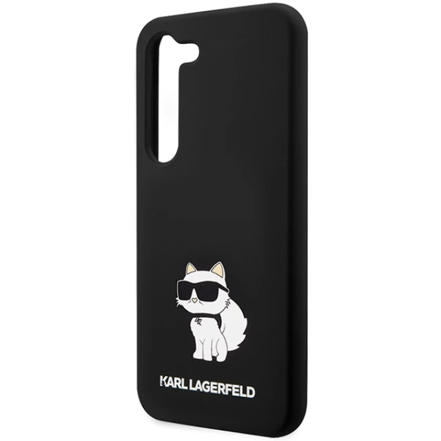 Чохол Karl Lagerfeld Silicone Choupette для Samsung Galaxy S24 Plus (S926) Black (KLHCS24MSNCHBCK)