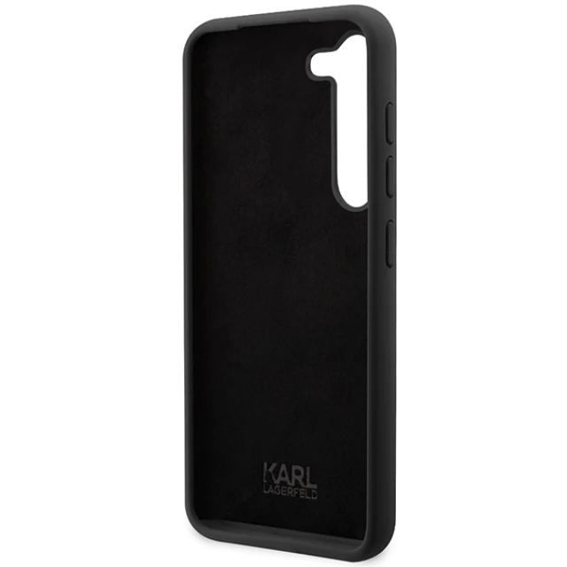 Чохол Karl Lagerfeld Silicone Choupette для Samsung Galaxy S24 Plus (S926) Black (KLHCS24MSNCHBCK)