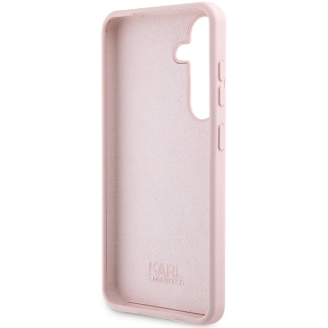 Чохол Karl Lagerfeld Silicone Choupette для Samsung Galaxy S24 Plus (S926) Pink (KLHCS24MSNCHBCP)