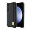 Чехол Ferrari Carbon Printed Line для Samsung Galaxy S24 Plus (S926) Black (FEHCS24MN3DUR)