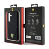 Чохол Ferrari Hot Stamp V Lines для Samsung Galaxy S24 (S921) Black with MagSafe (FEHMS24SP3BAK)