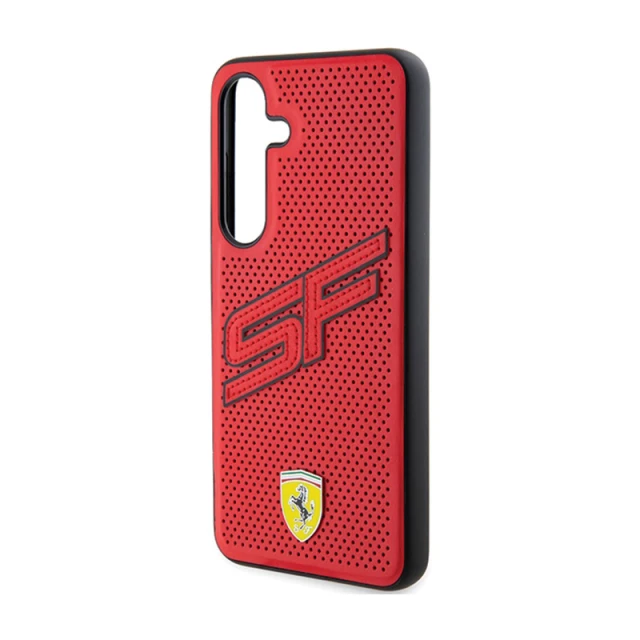 Чехол Ferrari Big SF Perforated для Samsung Galaxy S24 (S921) Red (FEHCS24SPINR)