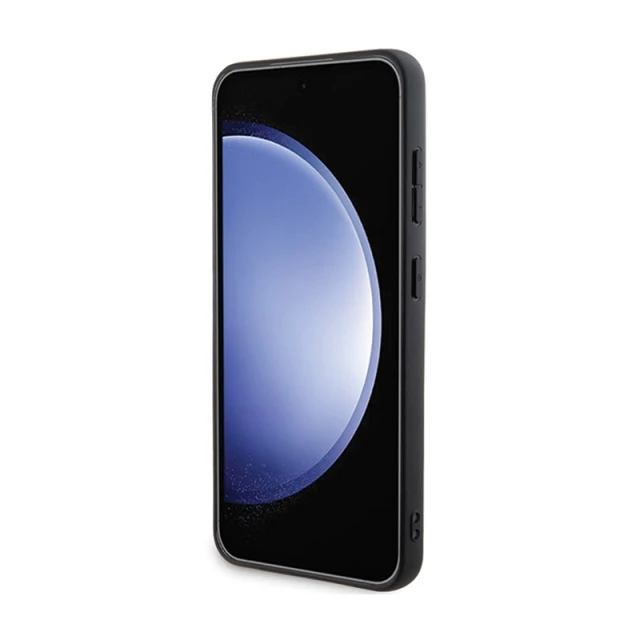 Чохол Ferrari Carbon Stitched Bottom для Samsung Galaxy S24 (S921) Black (FEHCS24SN3PUK)