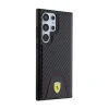 Чохол Ferrari Carbon Stitched Bottom для Samsung Galaxy S24 Ultra (S928) Black (FEHCS24LN3PUK)
