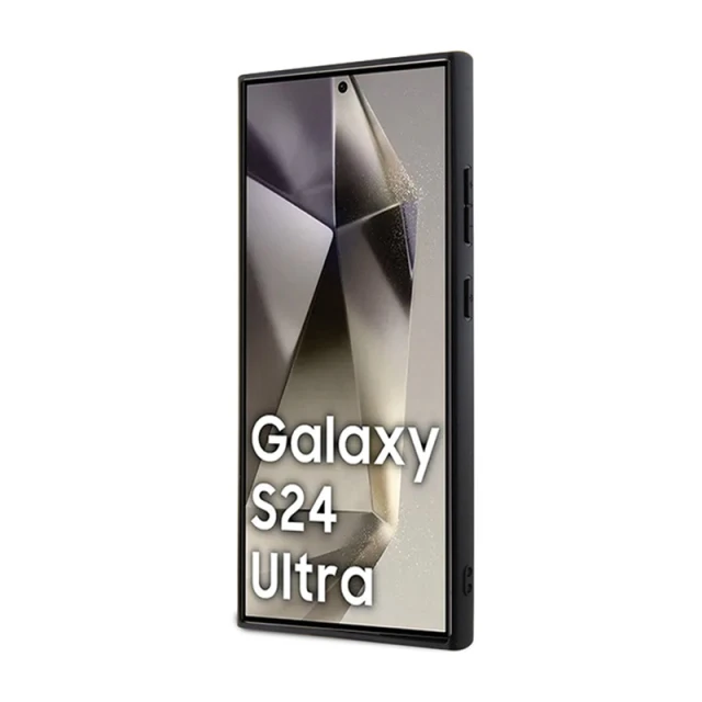 Чохол Ferrari Carbon Stitched Bottom для Samsung Galaxy S24 Ultra (S928) Black (FEHCS24LN3PUK)