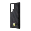 Чохол Ferrari Carbon Stitched Bottom для Samsung Galaxy S24 Ultra (S928) Black (FEHCS24LN3PUK)