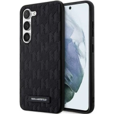 Чохол Karl Lagerfeld Saffiano Mono Metal Pin для Samsung Galaxy S24 Plus (S926) Black (KLHCS24MSAKLHPK)