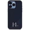 Чохол Karl Lagerfeld Silicone Shadow Metal Initial для iPhone 15 Pro Max Black with MagSafe (KLHMP15XSCMKMPCK)