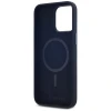 Чохол Karl Lagerfeld Silicone Shadow Metal Initial для iPhone 15 Pro Max Black with MagSafe (KLHMP15XSCMKMPCK)