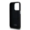 Чохол Karl Lagerfeld Silicone Metal Script Logo для iPhone 15 Pro Max Black (KLHCP15XSCMSMVK)